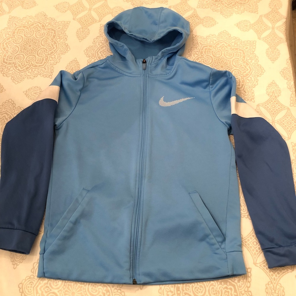 Nike DriFit Blue Hoodie Sweatshirt Hooded XL